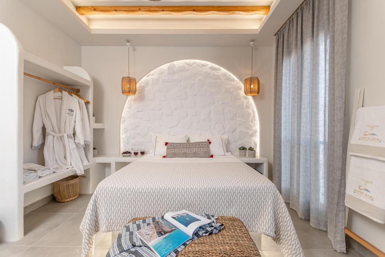 Porto Dema Luxury Suites Schoinoussa Zewnętrze zdjęcie